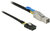 Delock Kábel Mini SAS HD SFF-8644 > Mini SAS SFF-8087, 1 m