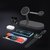 Haffner FN0345 15W Tech-Protect A12 3in1 Wireless Charger fekete Qi vezeték nélküli töltő állomás