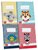 Herlitz Cute Animals A5 27-32 kockás füzet