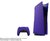 PlayStation 5 Standard Cover Galactic Purple konzolborító