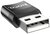Hoco HOC0318 UA17 USB/Type-C fekete OTG adapter