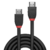 LINDY Kábel HDMI High Speed Black Line, 1m