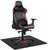 VARR gamer szőnyeg, szék alá, 140x100x3mm, fekete