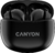 Canyon TWS-5 Bluetooth headset, with microphone, BT V5.3 JL 6983D4, Frequence Response:20Hz-20kHz, battery EarBud 40mAh*2+Charging Case 500mAh, type-C cable length 0.24m, size: 58.5*52.91*25.5mm, 0.036kg, Black