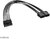 Akasa 12-Pin to Dual 8-pin adapterkábel - 30 cm - AK-CBPW27-30BK