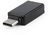 Gembird USB 3.0 anya - Type-C apa adapter Fekete