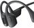 Shokz OpenRun Pro Premium csontvezetéses Bluetooth fekete Open-Ear sport fejhallgató