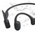 Shokz OpenRun csontvezetéses Bluetooth fekete Open-Ear sport fejhallgató