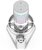 SPC Gear AXIS Onyx White USB streaming mikrofon