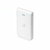 UBiQUiTi UniFi6 In-Wall. Wall-mounted WiFi 6 access point with a built-in PoE switch.