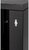 Stalflex RC10-9U-300GB 10" 9U 300 mm mély lapraszerelt fekete üveg ajtós fali rack szekrény