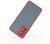 Cellect CEL-MATT-N10S-RBK Xiaomi Redmi Note 10S piros-fekete műanyag tok