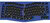 Keychron Q10 RGB Knob USB gaming billentyűzet barebone kék (Swappable)