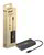 Club3D USB Gen2 Type-C to Dual DisplayPort 4k60Hz 7-in-1 Portable Dock