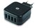 Conceptronic telefon töltő adapter - ALTHEA04B (4xUSB-A, fekete)