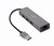 GEMBIRD Cablexpert átalakító USB 3.1 - Gigabit Ethernet 1000Mbps USB-A 3 portos