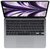 Apple Macbook Air 13.6" M2 8C CPU/10C GPU/16GB/512GB -Space grey - HUN KB (2022)