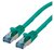 ROLINE Kábel S/FTP PATCH CAT6a LSOH, 1m, zöld