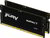 Kingston 32GB 6000MHz DDR5 Fury Impact XMP Kit 2x16GB CL38 SO-DIMM - KF560S38IBK2-32