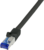 Logilink Patch kábel Ultraflex, Cat.6A, S/FTP, fekete, 3 m