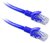 S-link Kábel - SL-CAT603BL (UTP patch kábel, CAT6, kék, 3m)