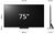 LG 75" 75UR91003LA UHD SMART LED TV