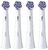Oral-B iO Radiant White Rainbow fehér 4 db-os fogkefefej szett