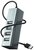 AWEI CL-122 USB HUB 4in1 (elosztó, 4 USB aljzat, 75cm) FEKETE
