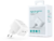 DEVIA GAN HÁLÓZATI TÖLTŐ ADAPTER 2XTYPE-C BEMENETTEL - 35W - EXTREME SPEEDSERIES PD 35W 2C QUICK CHARGER - WHITE