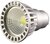 OPTONICA LED Spot izzó GU10, 6W, COB, hideg fehér fény