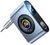 JOYROOM bluetooth FM transmitter 3.5mm jack aljzat (v5.3, 300mAh, AUX + Type-C kábel + 3.5mm jack kábel) SZÜRKE