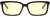 Gunnar Haus számítógépes szemüveg onyx borostyán - HAU-00101