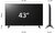 LG 43" 43UR78003LK UHD SMART LED TV