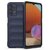 Szilikon telefonvédő (közepesen ütésálló, kamera védelem, 3D minta) SÖTÉTKÉK Samsung Galaxy A32 5G (SM-A326)