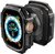 SPIGEN RUGGED ARMOR műanyag óra keret (közepesen ütésálló) FEKETE - Apple Watch Ultra 49mm