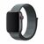 DEVIA DELUXE SPORT3 pótszíj (egyedi méret, textil, állítható) SÖTÉTSZÜRKE Apple Watch Series 1,2,3,4,5,6 SE