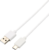 AVAX CB103W PURE USB A-Type C kábel, 2.1A, fehér - 1m