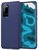 Szilikon telefonvédő (közepesen ütésálló, csíkos minta) SÖTÉTKÉK - Huawei P40 Pro 5G / Huawei P40 Pro+ 5G