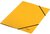 Leitz Recycle A4 karton sárga gumis mappa