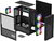 DeepCool Számítógépház - CH560 DIGITAL (fekete, ablakos, 4x12cm ventilátor, Mini-ITX / Mico-ATX / ATX / E-ATX, 2xUSB3.0)