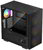 DeepCool Számítógépház - CH560 DIGITAL (fekete, ablakos, 4x12cm ventilátor, Mini-ITX / Mico-ATX / ATX / E-ATX, 2xUSB3.0)