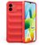 Szilikon telefonvédő (közepesen ütésálló, kamera védelem, 3D minta) PIROS - Xiaomi Redmi A1, Xiaomi Redmi A2
