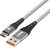 S-Link kábel - SL-STM60T (3A, 12W, Gyorstöltés, Type-C, 100cm adat+töltőkábel, szürke)