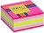 Stick'N 51x51mm 250 lap neon pink mix öntapadó kockatömb