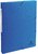 Exacompta A4 2,5cm kék prespán karton gumisbox