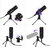 VARR gaming mikrofon szett, VGMTB2, USB, mikrofon+állvány+szivacs, fekete