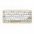 ASUS Marshmallow KW100 vezeték nélküli billentyűzet - HU layout - Oat Milk