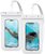 SPIGEN A601 vízhatlan / vízálló tok, AQUA 2db (univerzális, IPX8, nyakba akasztható, 6.8" méret) FEHÉR