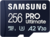 Samsung MicroSD kártya - 256GB MB-MY256SB/WW (PRO Ultimate kártyaolvasóval, Class10, R200/W130, 256GB)