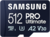 Samsung MicroSD kártya - 512GB MB-MY512SA/WW (PRO Ultimate, Class10, R200/W130, adapter, 512GB)